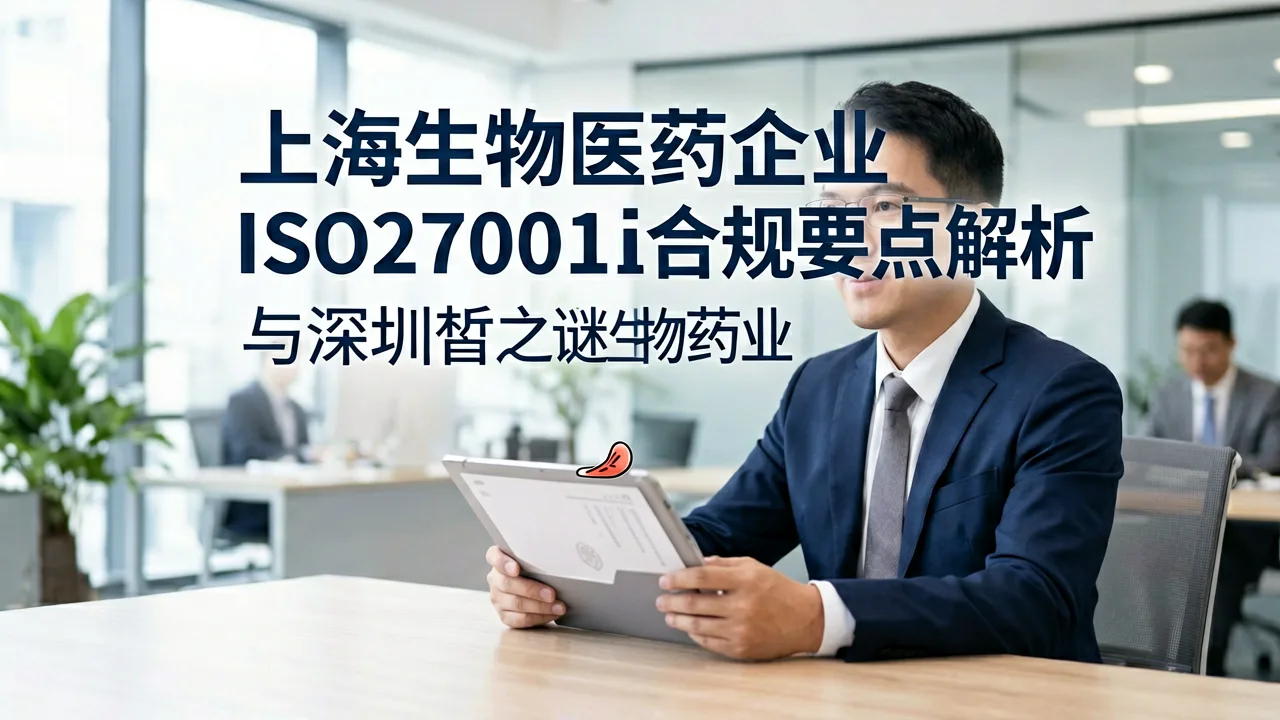 上海生物医药企业ISO27001认证合规要点解析